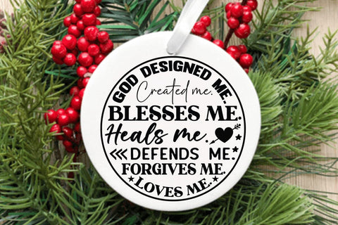 God Designed me Created me Blesses me SVG Angelina750 