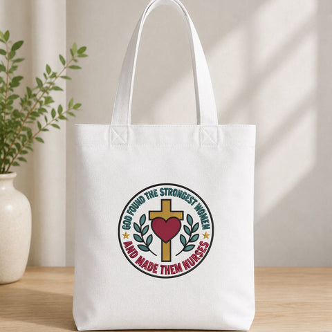 God Found the Strongest Women and Made Them Nurses Embroidery Design – Christian Nurse Cross Machine Embroidery File, Faith Nurse Gift Embroidery/Applique DESIGNS PatternFeed8 
