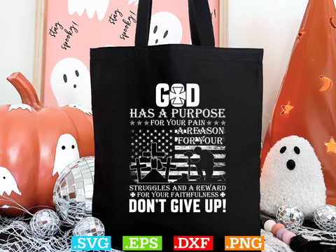 GOD HAS A PURPOS Svg, Christian Svg, Scripture Bundle, Bible Verse Svg, Religious Svg Bundle, Jesus Svg, God Svg SVG Creativeart88 