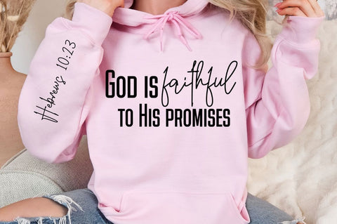 God Is Faithful To His Promises Sleeve SVG Design SVG Regulrcrative 