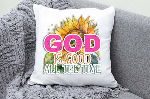 God is good all the time png, Retro faith based sublimation, boho vintage floral, Christian Bible Verse, digital download Sublimation Jagonath Roy 