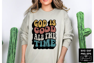 God Is Good All The Time Svg Cut Files Creative Art SVG CraftlabSvg55 