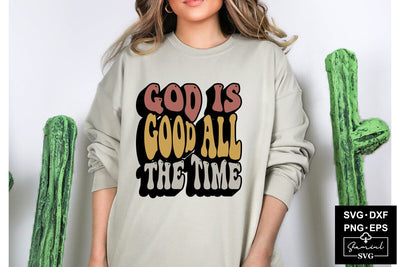 God Is Good All The Time Svg Cut Files Creative Art SVG CraftlabSvg55 