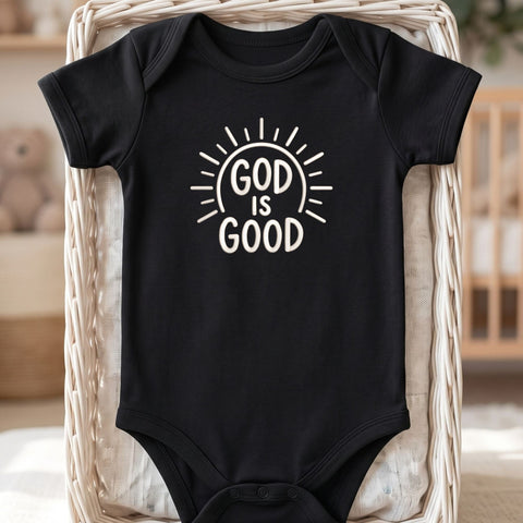 God Is Good Embroidery Design – Christian Faith Sun Rays Religious Quote Machine Embroidery File Embroidery/Applique DESIGNS PatternFeed8 
