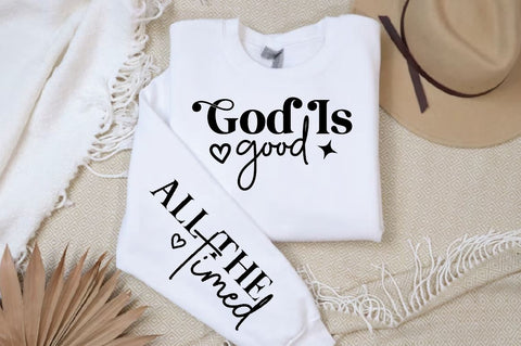 God is good Sleeve SVG Design, Christian Sleeve SVG, Faith SVG Design, Jesus Sleeve SVG SVG Regulrcrative 