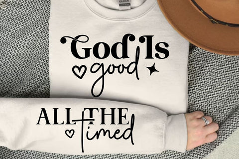 God is good Sleeve SVG Design, Christian Sleeve SVG, Faith SVG Design, Jesus Sleeve SVG SVG Regulrcrative 