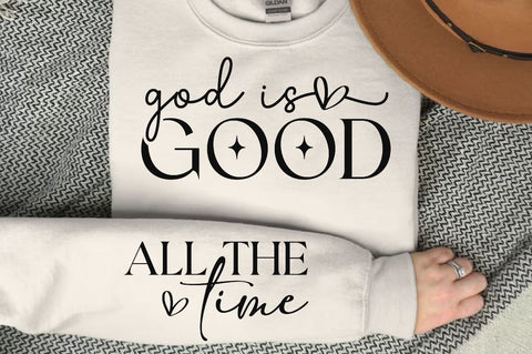 God is good Sleeve SVG Design, Christian Sleeve SVG, Faith SVG Design, Jesus Sleeve SVG SVG Regulrcrative 