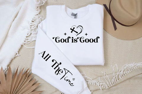 God is Good Sleeve SVG Design, Christian Sleeve SVG SVG Regulrcrative 