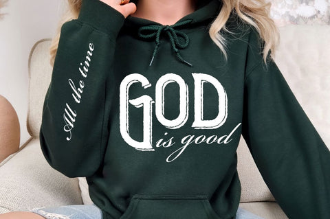 God Is Good Sleeve SVG Design SVG Regulrcrative 