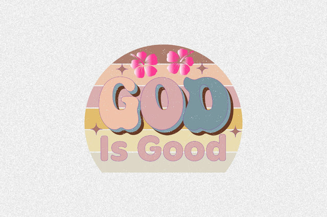 God is Good Sublimation SVGArt 