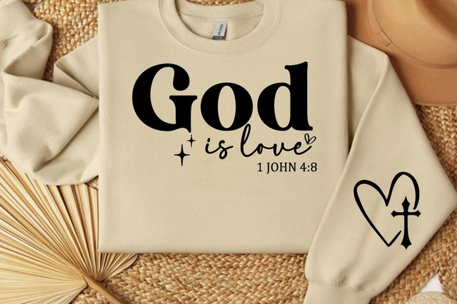 God is love Sleeve SVG Design SVG Designangry 