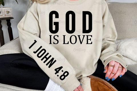 God is love Sleeve SVG Design SVG Designangry 