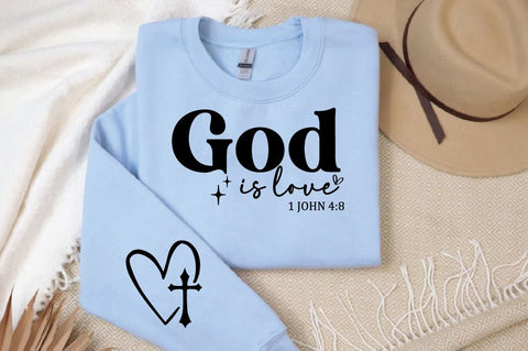 God is love Sleeve SVG Design SVG Designangry 