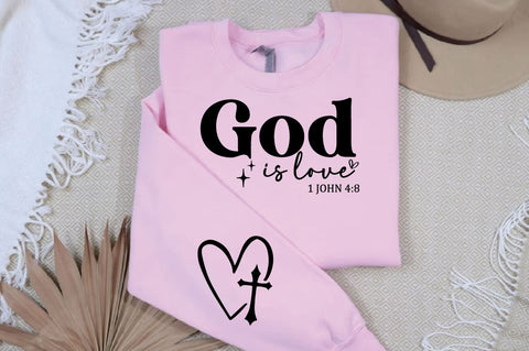 God is love Sleeve SVG Design SVG Designangry 