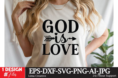 God Is Love SVG Cut File, Motivational SVG DFesign SVG Insomnia Std 