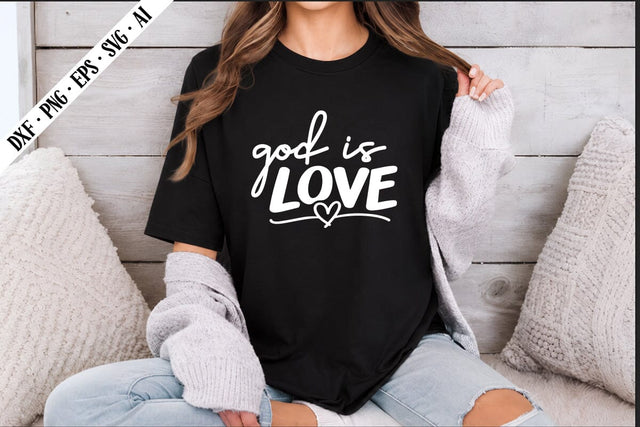 god is love Svg, Motivation Quotes Svg Designs SVG shah alam 