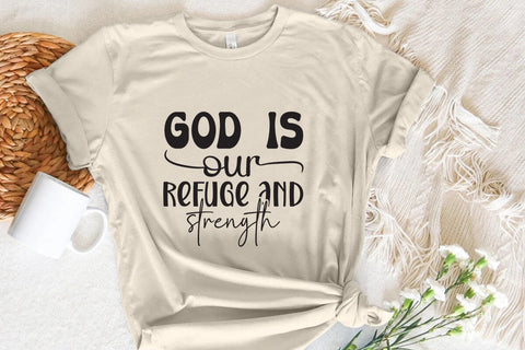 God is our refuge and strength SVG Angelina750 