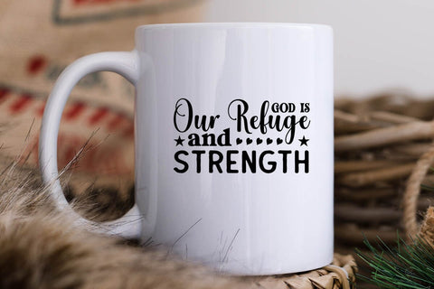 God is our refuge and strength SVG Angelina750 