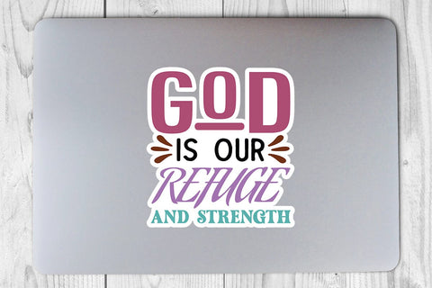 God is our refuge and strength SVG Angelina750 