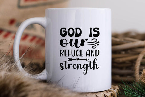 God is our refuge and strength SVG Angelina750 