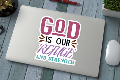 God is our refuge and strength SVG Angelina750 