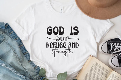 God is our refuge and strength SVG Angelina750 
