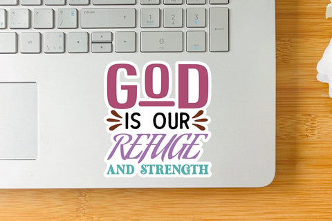 God is our refuge and strength SVG Angelina750 