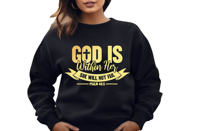 God Is Within Her She Will Not Fail SVG SVG shah alam 