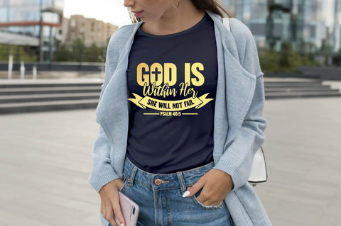 God Is Within Her She Will Not Fail SVG SVG shah alam 