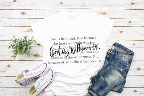 God is Within Her Svg SVG MaiamiiiSVG 