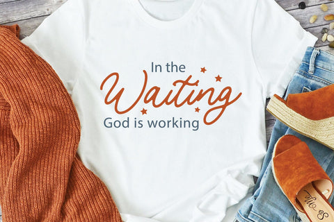 God Is Working SVG Cut file | Christian T-shirt Design SVG zoellartz 