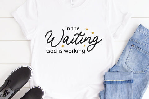God Is Working SVG Cut file | Christian T-shirt Design SVG zoellartz 