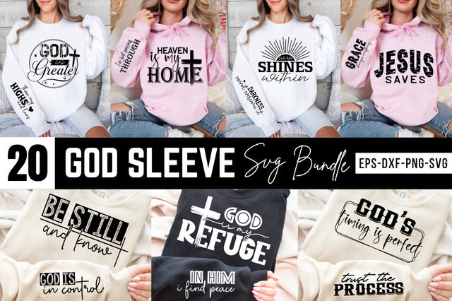 God Sleeve SVG Design Bundle SVG Regulrcrative 