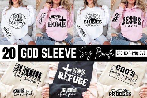 God Sleeve SVG Design Bundle SVG Regulrcrative 
