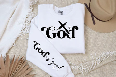 God Sleeve SVG Design, Christian Sleeve SVG SVG Regulrcrative 