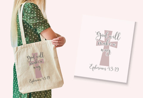 God Will Make A Way T-Shirt Iron On Transfer Physical So Fontsy T-Shirt Iron-On Transfer Shop