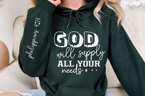 God Will Supply All Your Sleeve SVG Design SVG Regulrcrative 