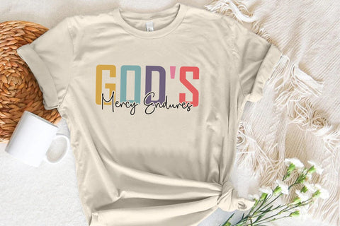 Gods Mercy Endures SVG Angelina750 