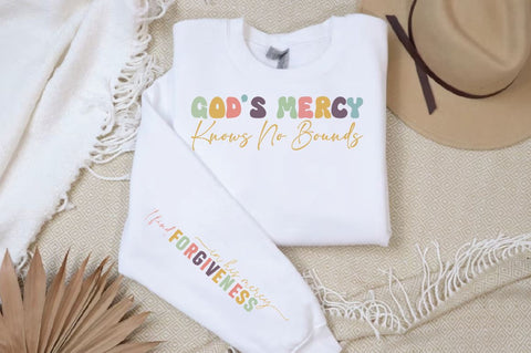 Gods mercy knows no bounds Sleeve SVG Design SVG Designangry 