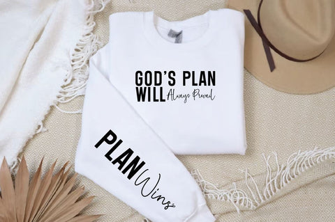 Gods Plan Will Always Prevail Sleeve SVG Design SVG Designangry 