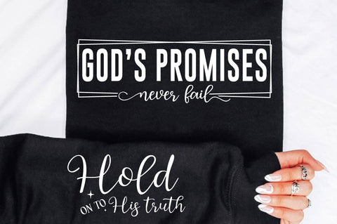 God’s Promises Never Fail Sleeve SVG Design SVG Regulrcrative 