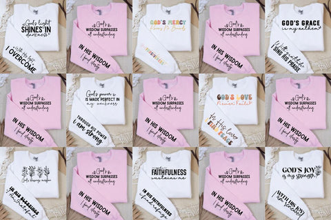 Gods saying Sleeve SVG Design Bundle SVG Designangry 