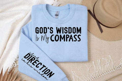 Gods wisdom is my compass Sleeve SVG SVG Designangry 