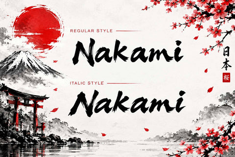 Gokure Japan Font Prasetya Letter 