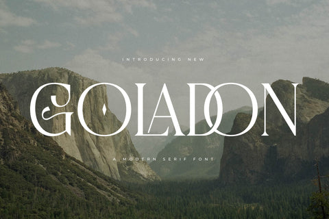 Goladon Typeface Font Storytype Studio 