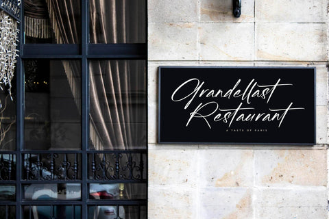 Golassity Foreston - Modern Signature Font Font Letterena Studios 