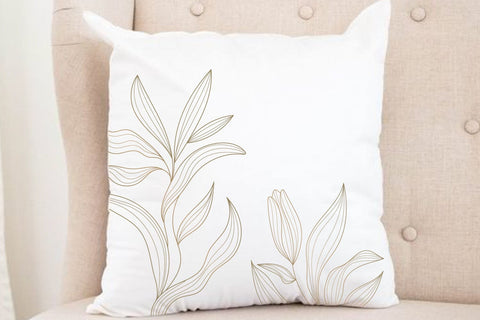 Gold leaves, luxury background decoration svg, dxf, eps, png SVG dadan_pm 