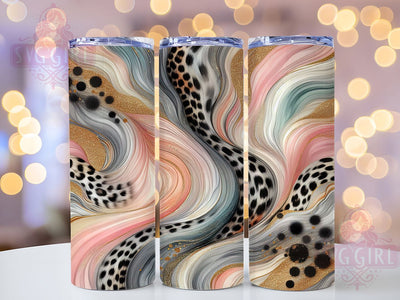 Gold Marble Leopard Print Tumbler, Marble Gold Design, Glitter Tumbler Art, 20Oz Sublimation, Gold Marble Wrap, Glam Leopard Printable, Sparkle Tumbler Design Sublimation SvggirlplusArt 
