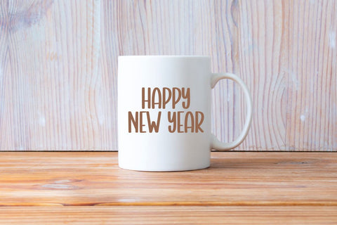 Golden Christmas Font Masyafi Studio 