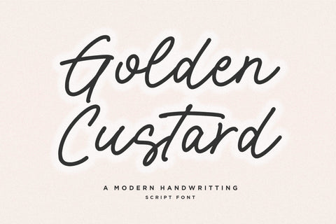 Golden Custard Font Font Balpirick 